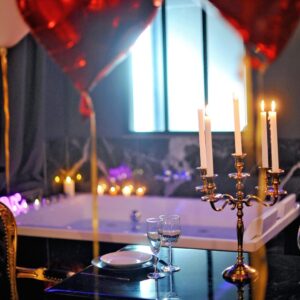 nuit romantique avec jacuzzi privatif